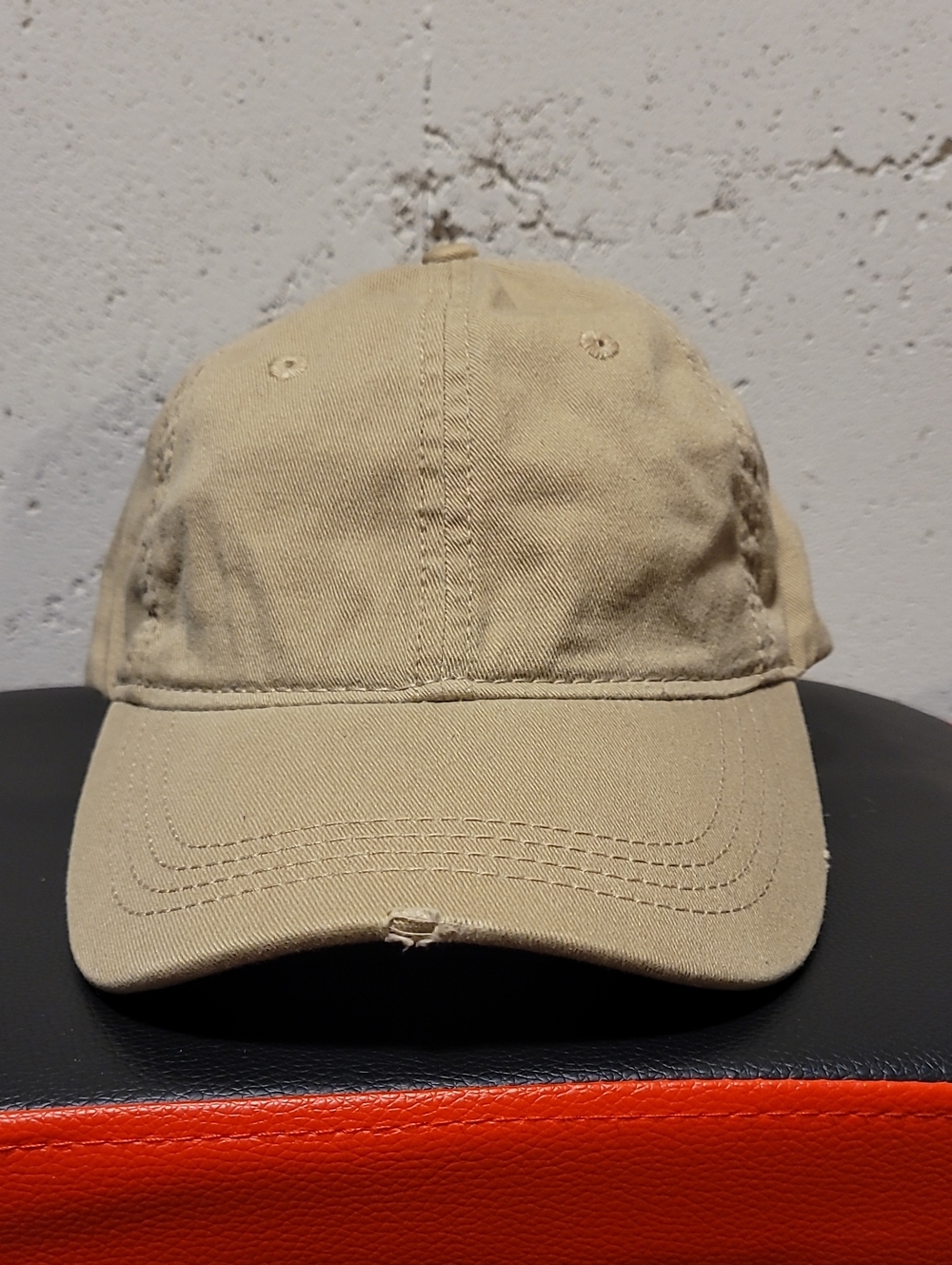 Classic Beige Baseball Cap